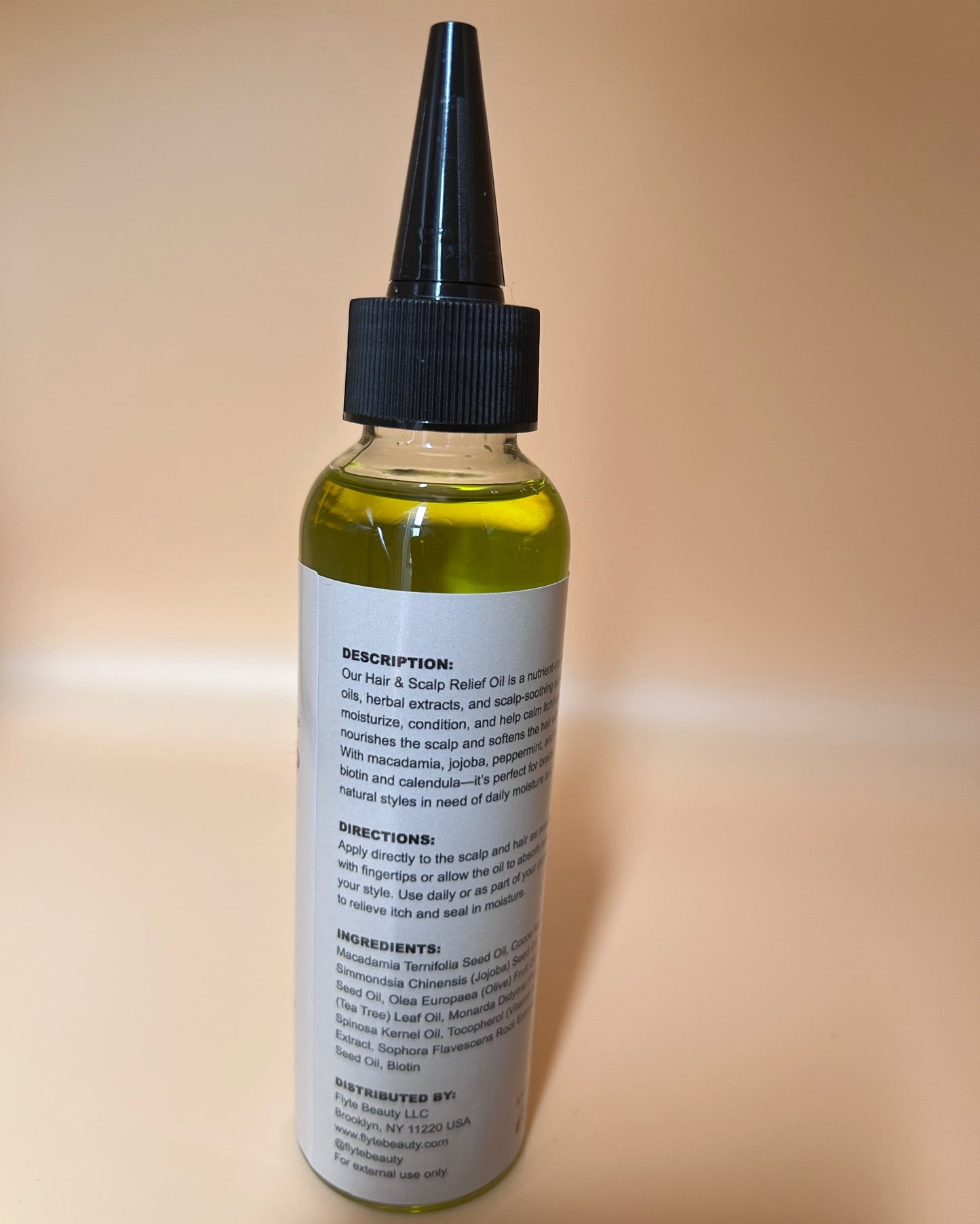 Hair & Scalp Relief Oil – with Peppermint & Tea Tree