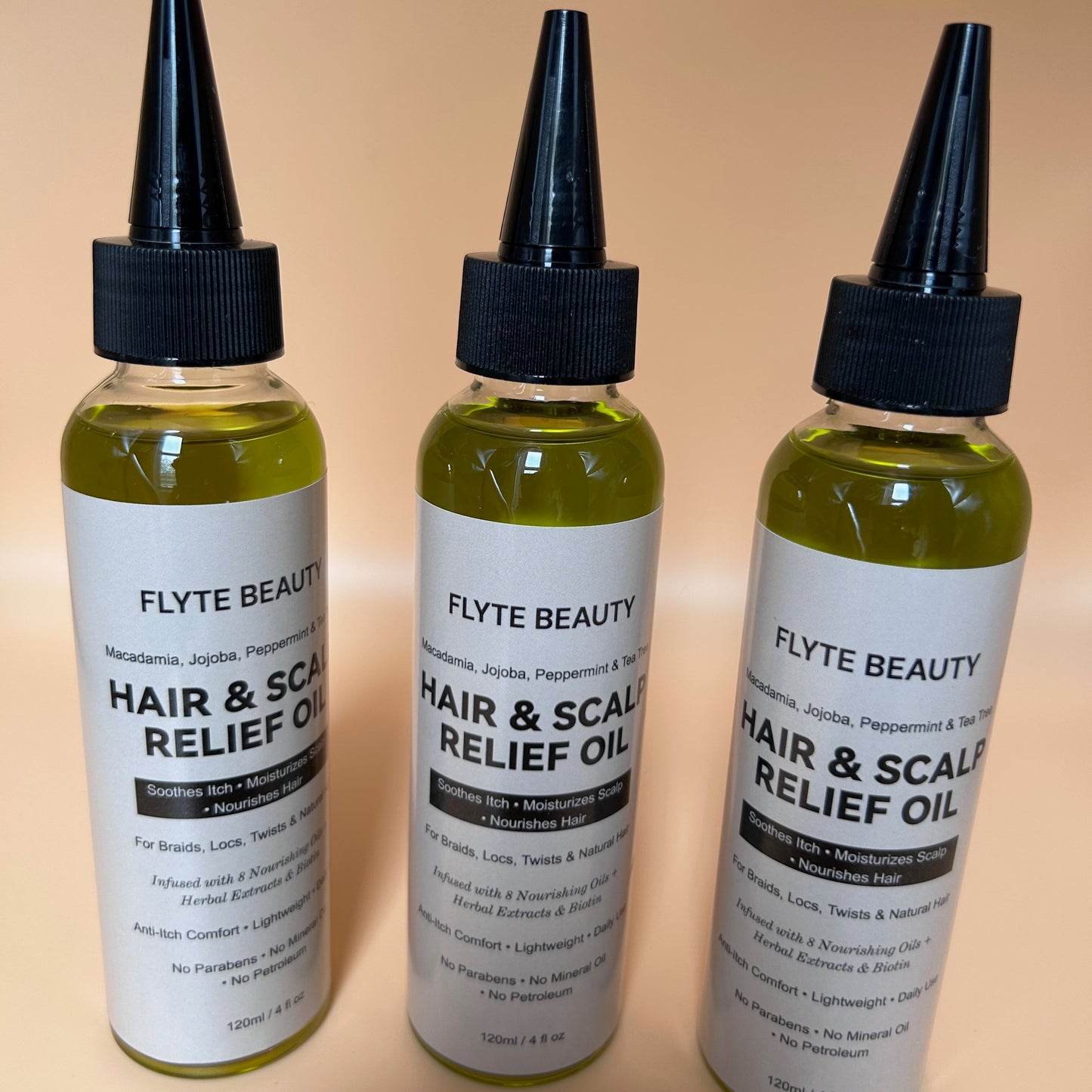 Hair & Scalp Relief Oil – with Peppermint & Tea Tree
