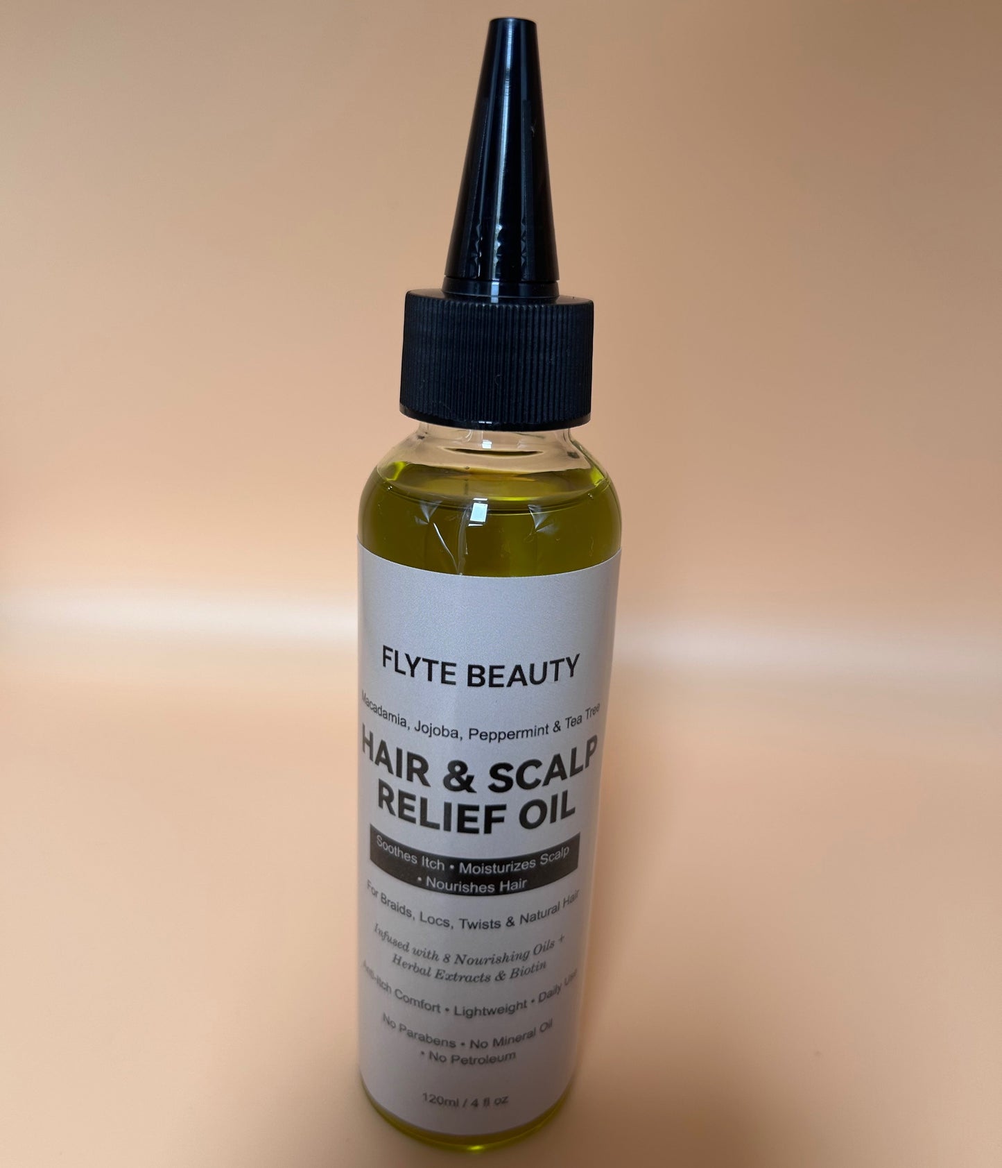 Hair & Scalp Relief Oil – with Peppermint & Tea Tree